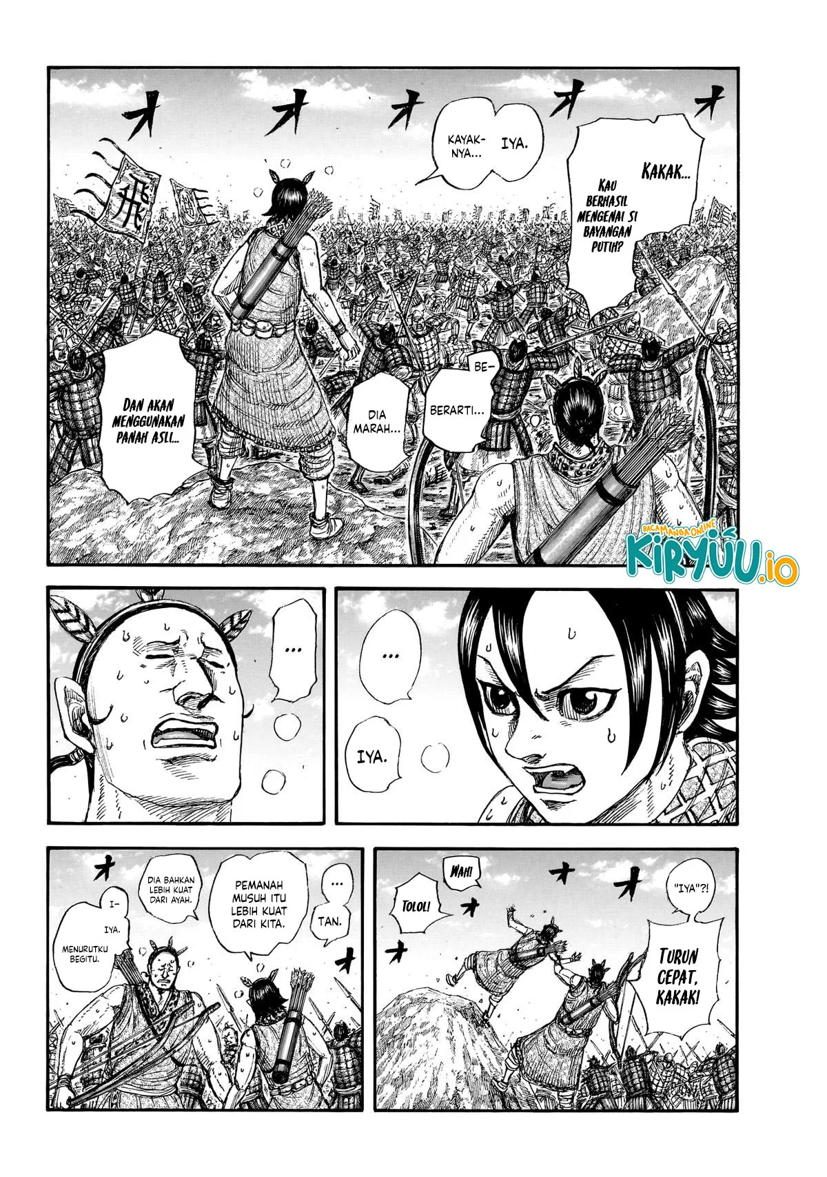 Kingdom Chapter 860 Gambar 3