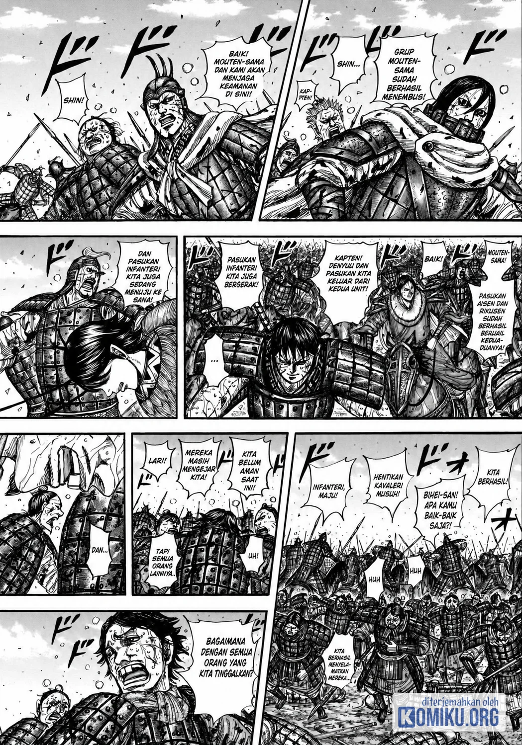Kingdom Chapter 883 Gambar 3