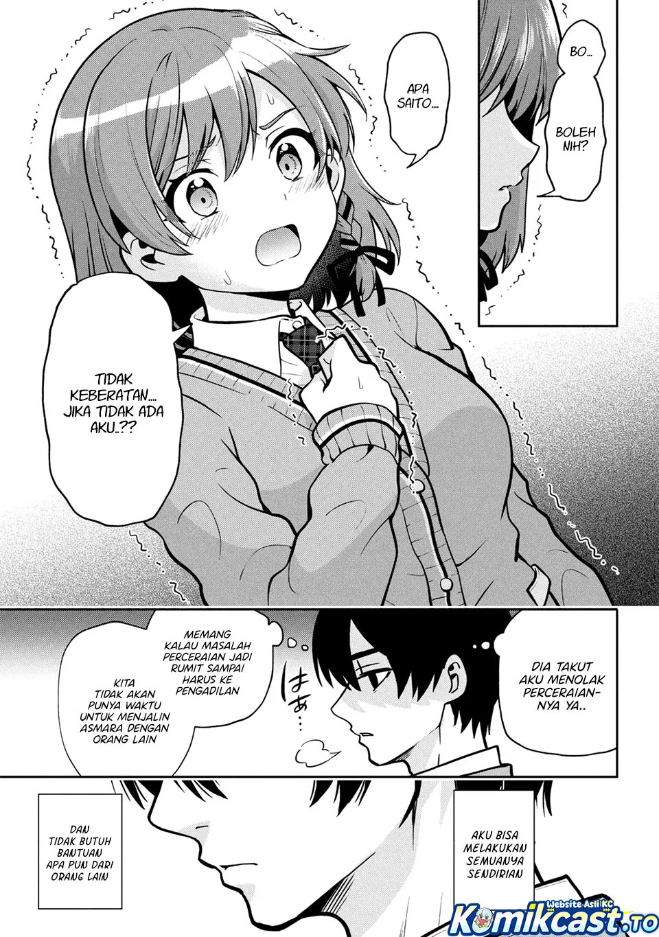 Kurasu no Daikirai na Joshi to Kekkon Suru Koto ni Natta Chapter 52 Gambar 6