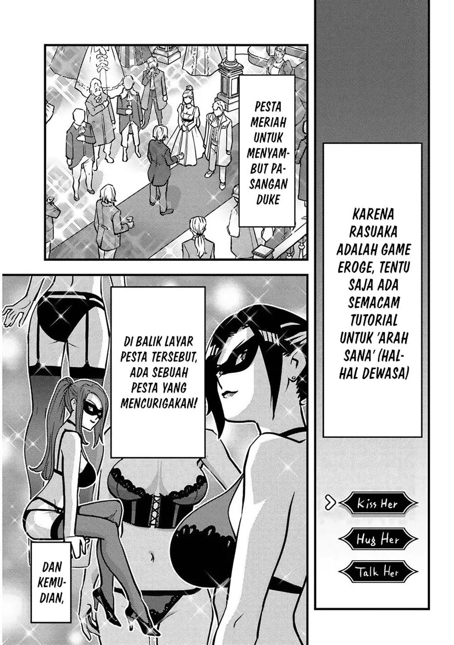 Kuzulesse Oblige - 18-kin Game Sekai no Kuzu Akuyaku ni Tensei Shiteshimatta Ore wa, Gensaku Chishiki no Chikara de Doushite mo Mob Jinsei wo Tsukami Toritai Chapter 7 Gambar 4