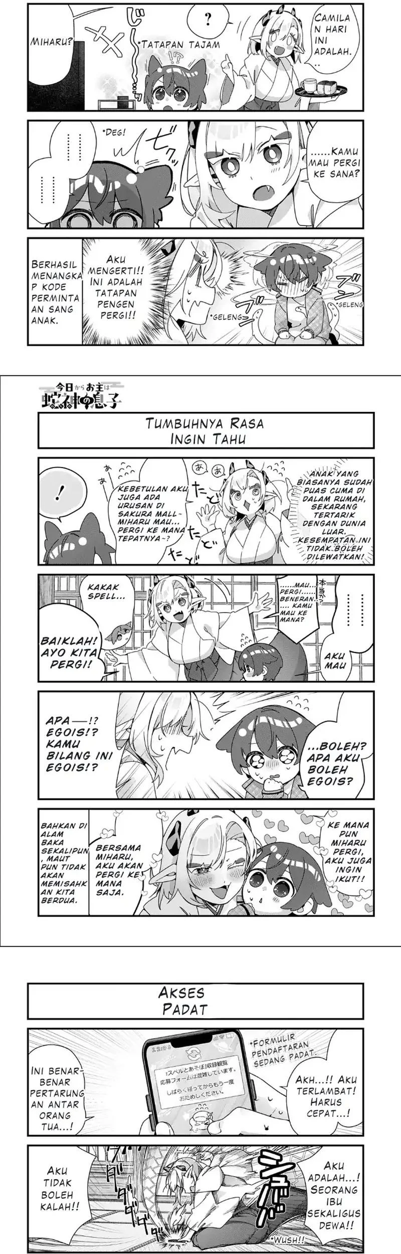 Kyou kara Onushi wa Warawa no Musuko Chapter 10 Gambar 3