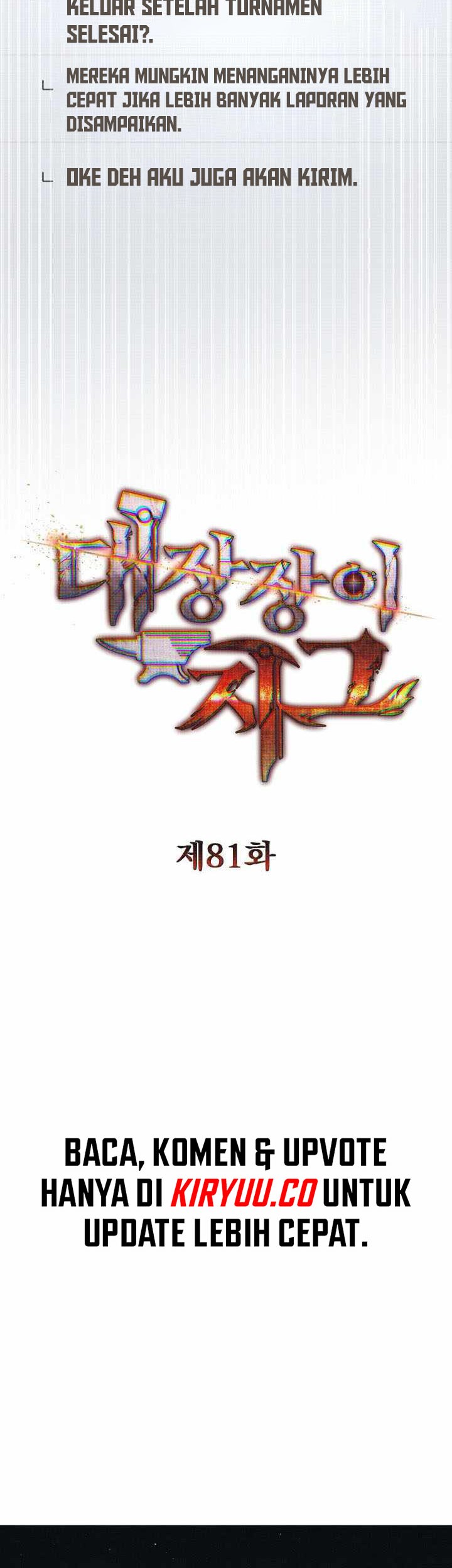 Legendary Blacksmith’s Vengeance Chapter 81 halaman 8
