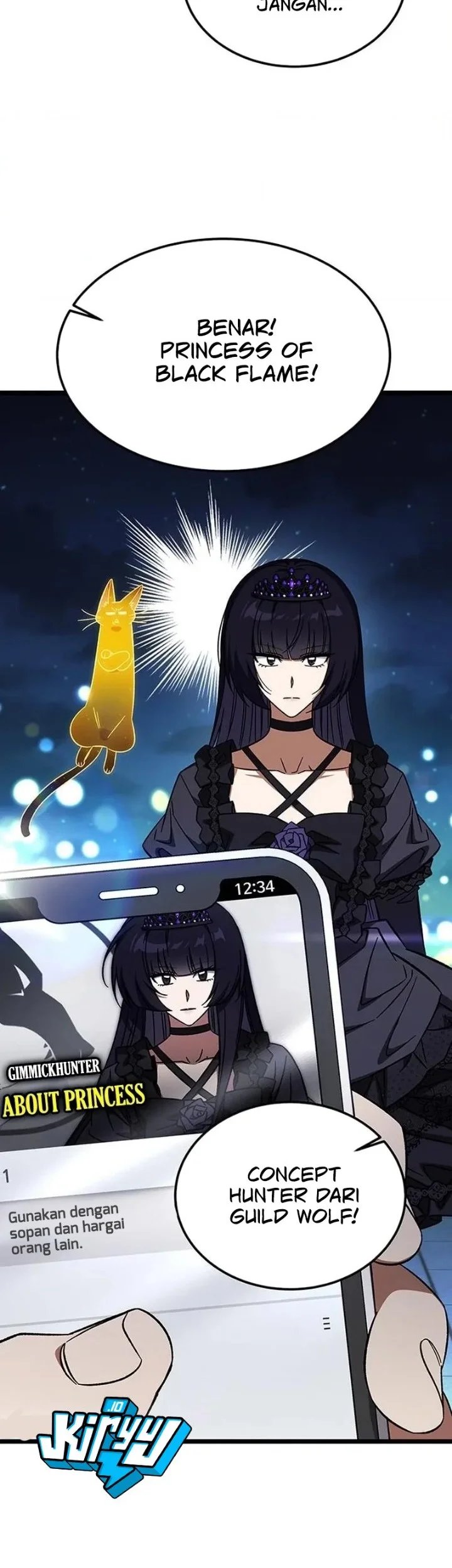Lv. 99 Princess of Black Flame Chapter 46 Gambar 8