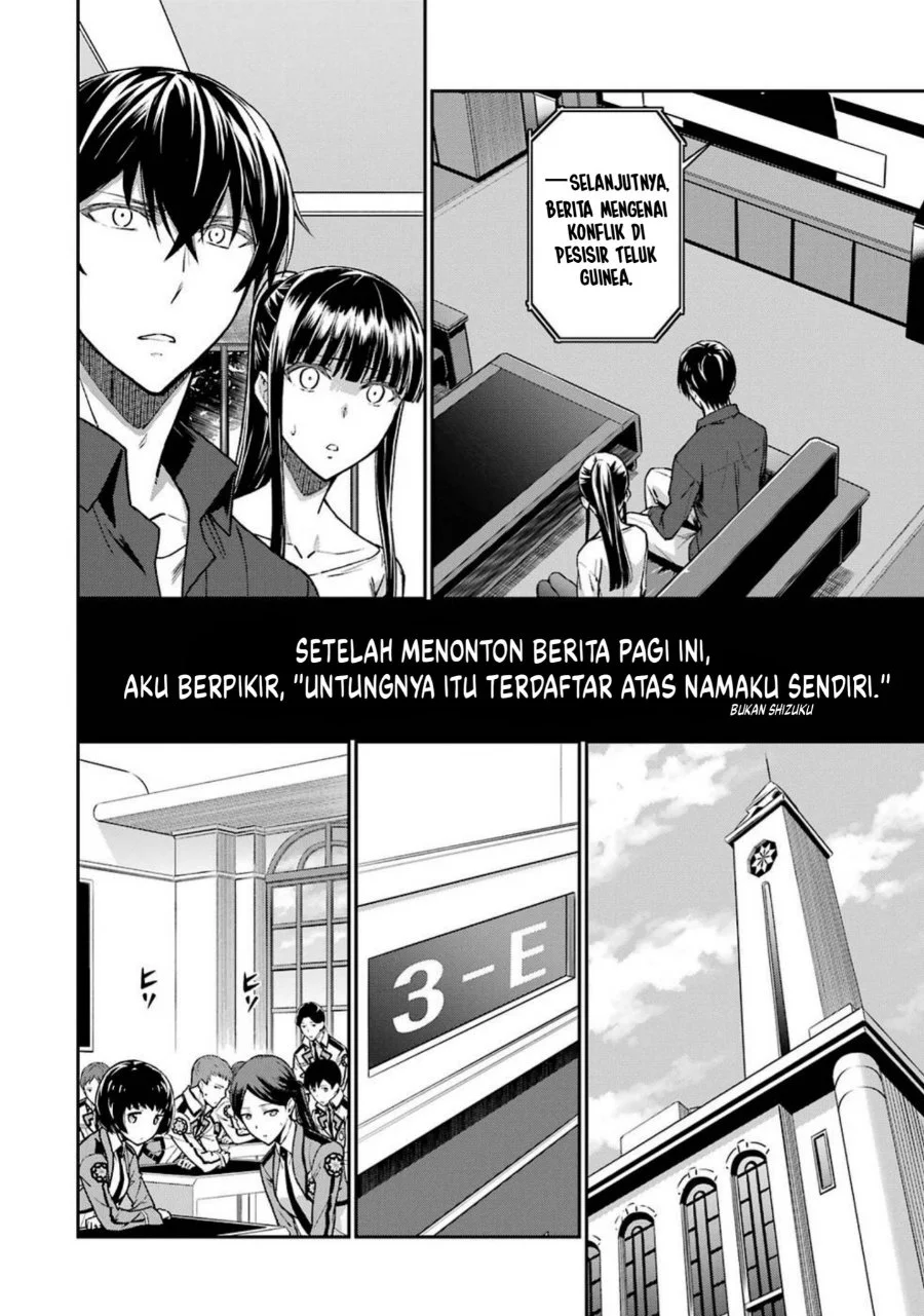 Mahouka Koukou no Rettouse Koritsu-hen Chapter 2 - Halaman 4
