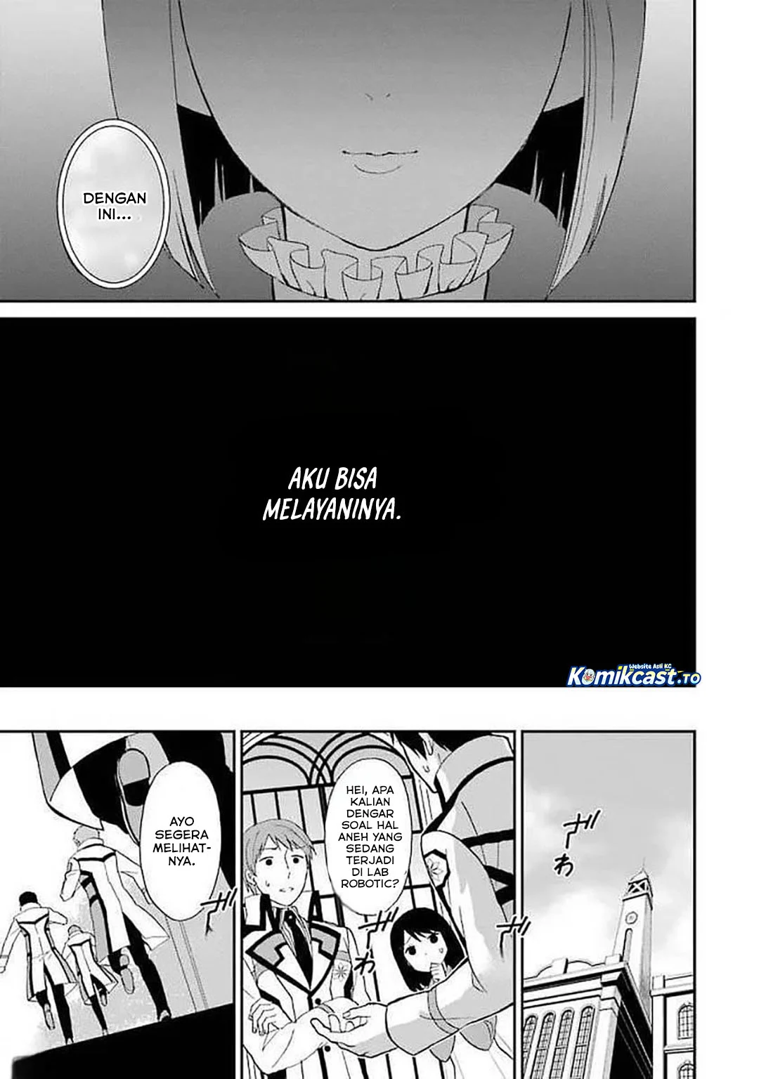 Mahouka Koukou no Rettousei – Raihousha-hen Chapter 22 Gambar 4