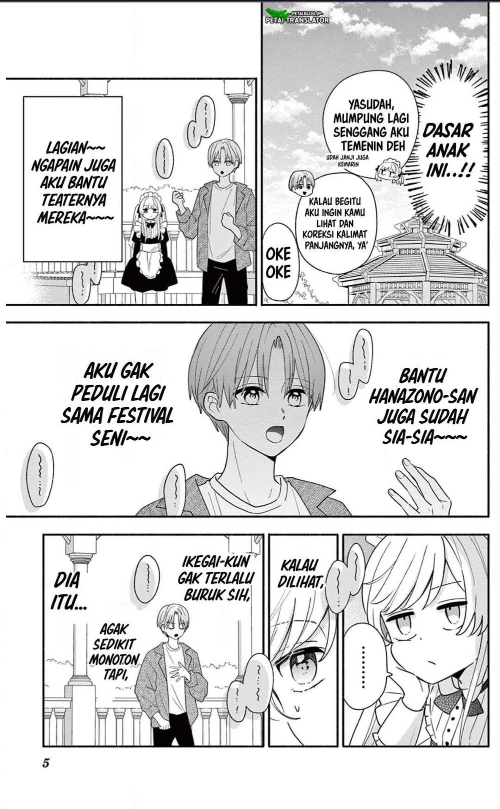 Maid wa Koisuru Hachiya-kun Chapter 21 Gambar 5