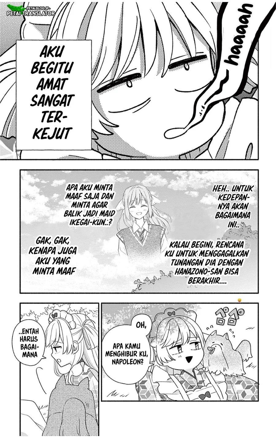 Maid wa Koisuru Hachiya-kun Chapter 28.1 Gambar 3