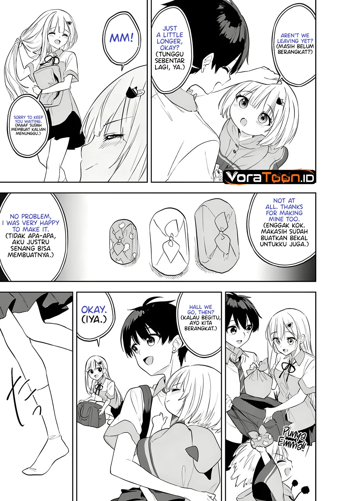 Maigo ni Natteita Youjo o Tasuketara, Otonari ni Sumu Bishoujo Ryuugakusei ga Ie ni Asobi ni Kuru You ni Natta Ken ni Tsuite Chapter 34 Gambar 4