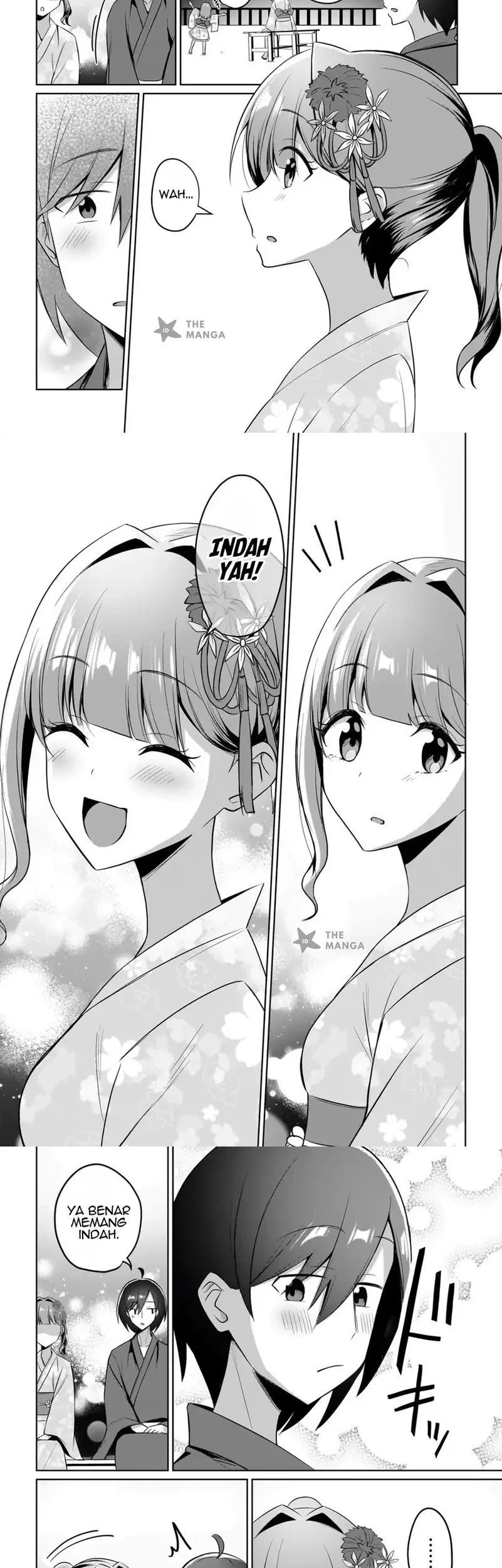 Maigo no Onnanoko o Ie Made Todoketara, Genkan kara Detekita no wa Gakunen Ichi no Bishoujo deshita Chapter 11.1 Gambar 3