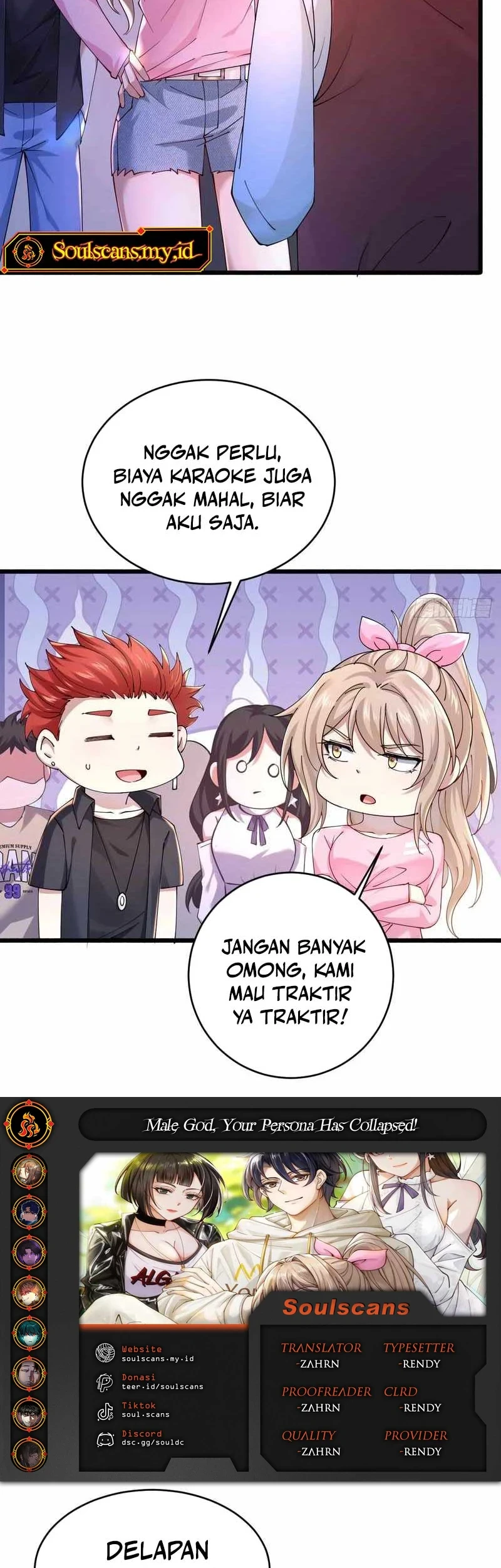 Male God, Your Persona Has Collapsed! Chapter 12 Gambar 6