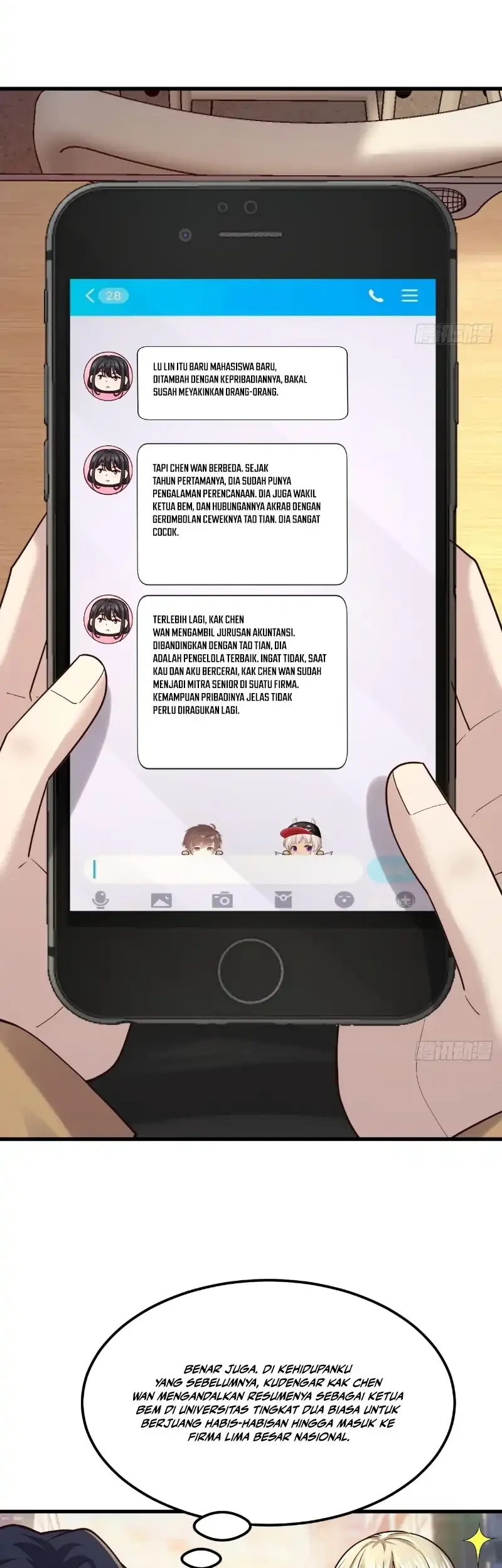 Male God, Your Persona Has Collapsed! Chapter 53 Gambar 5