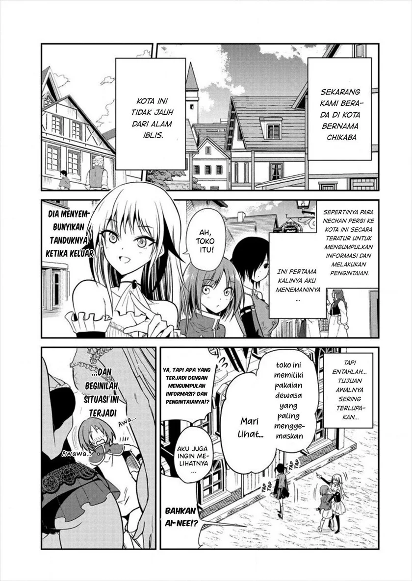Maou No Musume-Tachi To Ma Guwa Eba Tsuyoku Narerutte Hontou Desu Ka? Chapter 4 Gambar 4