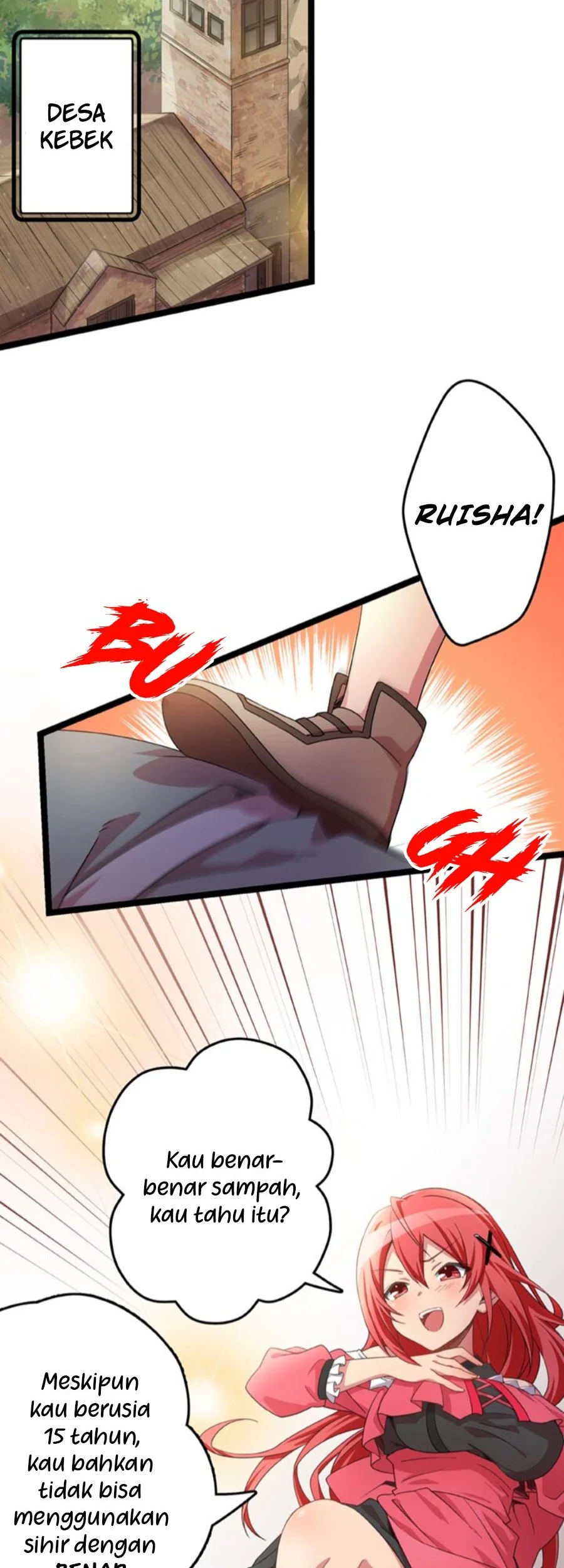 Maou to Ryuuou ni Sodaterareta Shounen wa Gakuen Seikatsu wo Musou suru You desu Chapter 1 Gambar 7