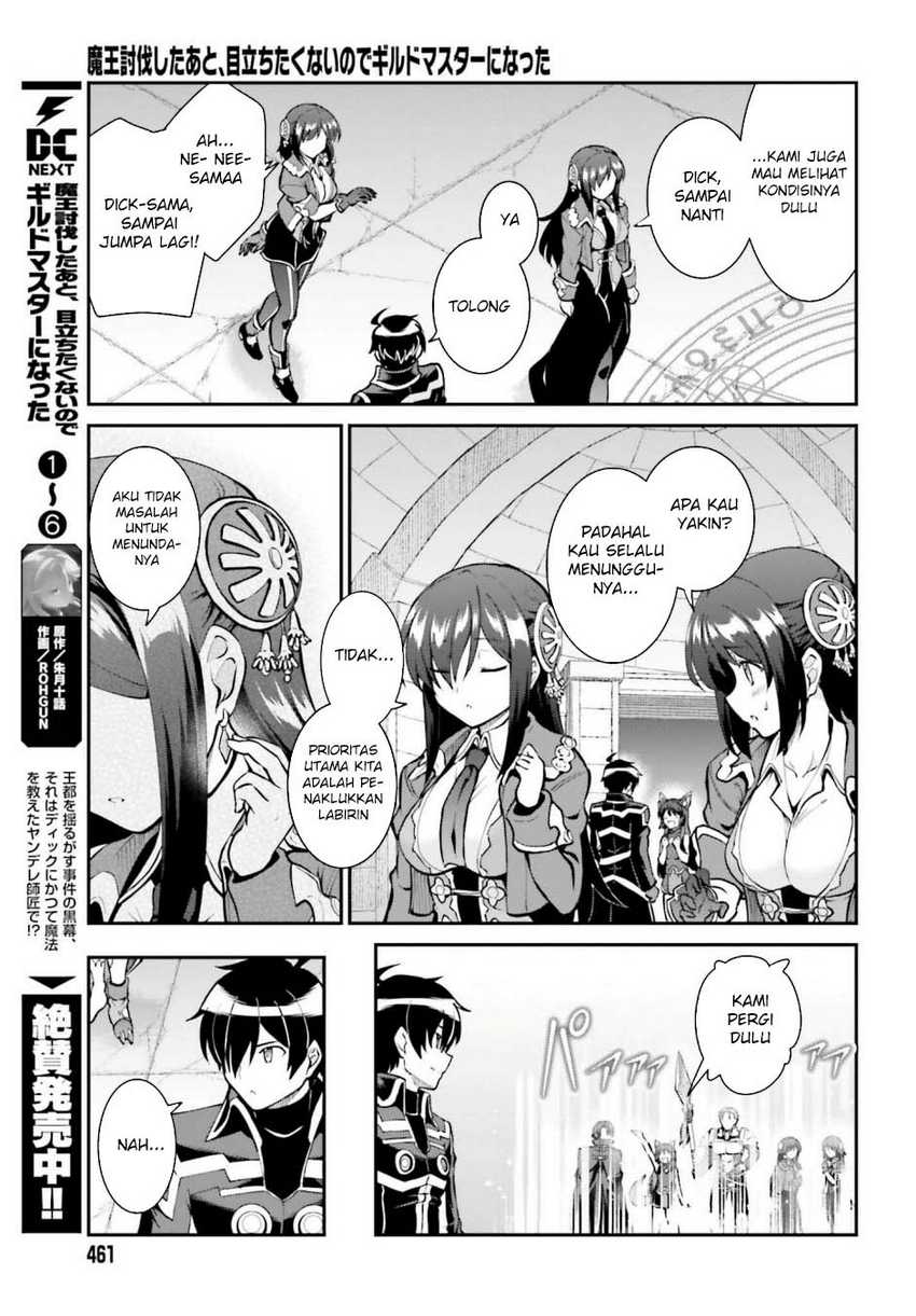 Maou Toubatsu Shita Ato, Medachitakunai node Guild Master ni Natta Chapter 40 Gambar 5