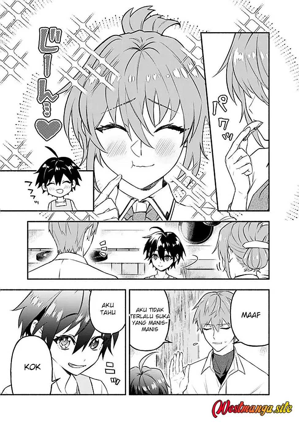 Maryokuryou Rekidai Saikyou na Tensei Seijo-sama no Gakuen Seikatsu wa Haran ni Michiafureteiru you desu Chapter 4 Gambar 5