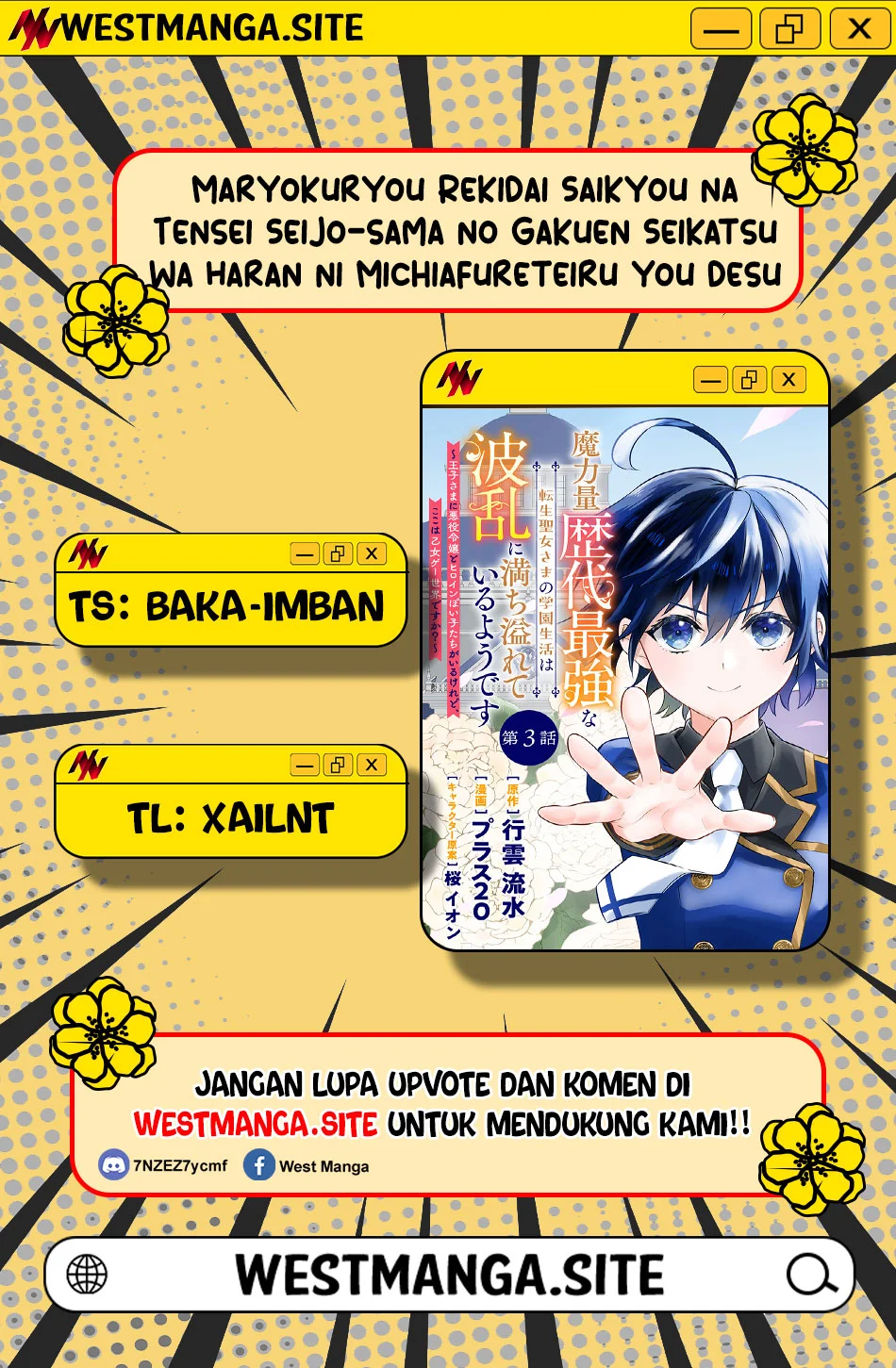 Maryokuryou Rekidai Saikyou na Tensei Seijo-sama no Gakuen Seikatsu wa Haran ni Michiafureteiru you desu Chapter 8 Gambar 4