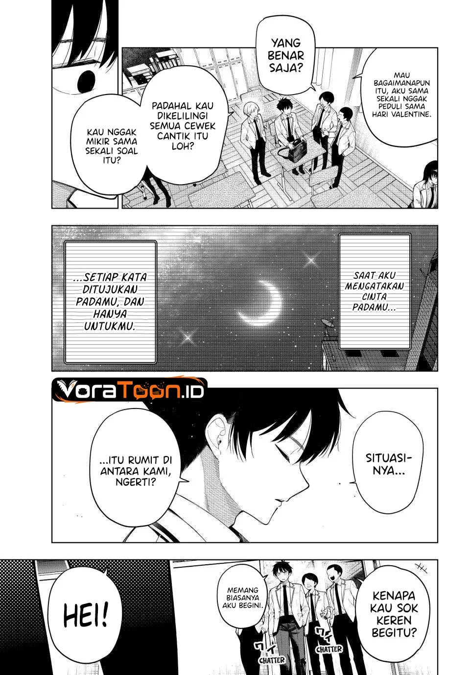 Mayonaka Heart Tune Chapter 129 Gambar 3