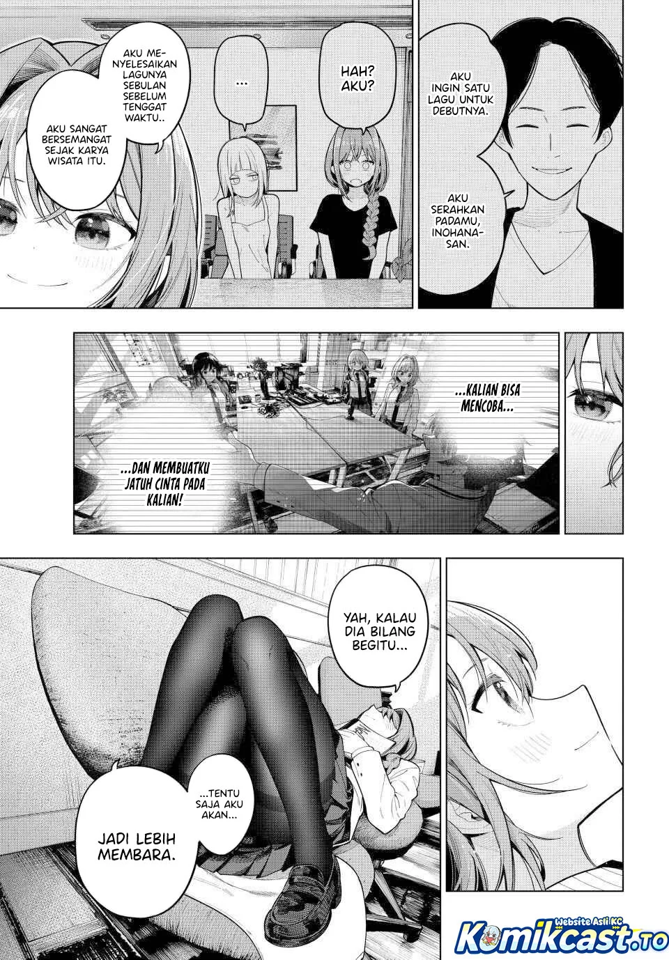 Mayonaka Heart Tune Chapter 99 Gambar 3