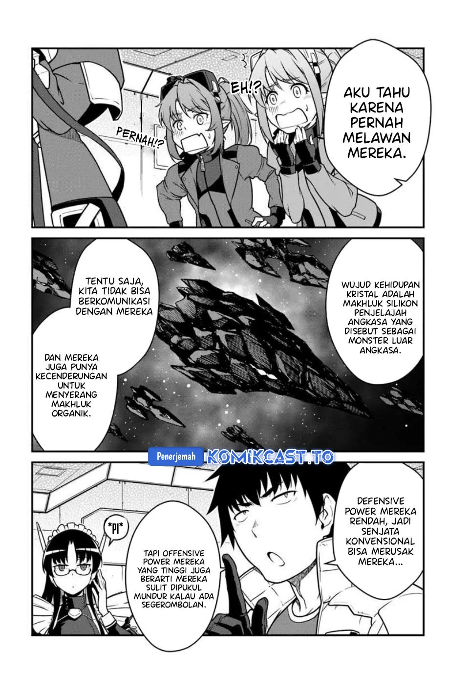 Mezametara Saikyou Soubi to Uchuusen-mochi datta no de Chapter 51.1 Gambar 3