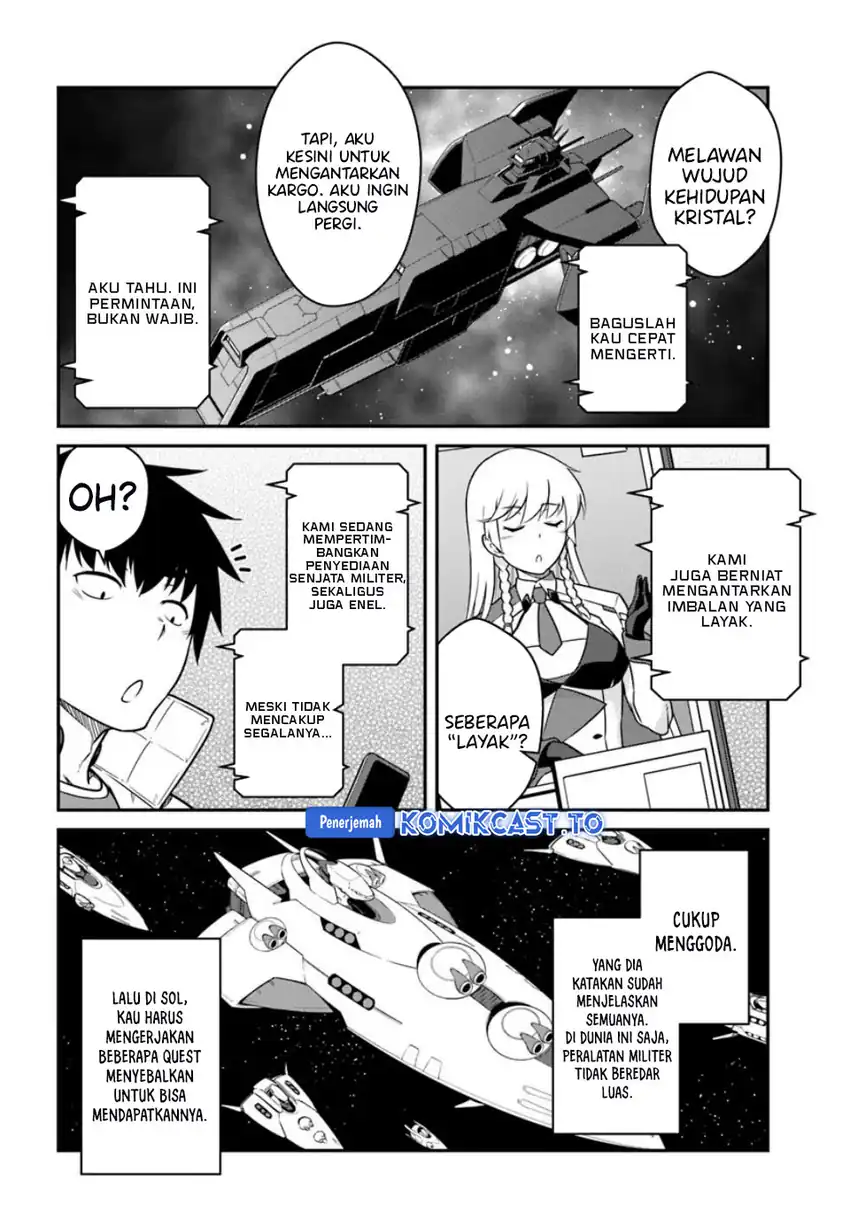 Mezametara Saikyou Soubi to Uchuusen-mochi datta no de Chapter 52.2 Gambar 3