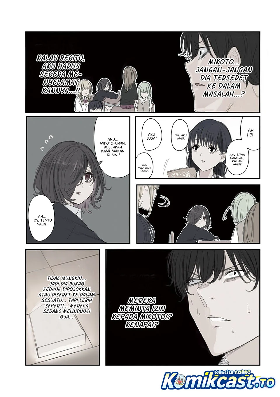 Mikoto-chan wa Kirawaretakunai! Chapter 55 Gambar 3