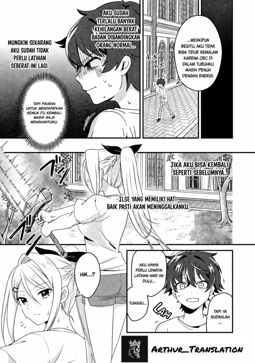 Minikui Orc no Gyakushuu - Doujin Eroge no Kichiku Koutaishi ni Tensei Shita mo Otoko no Junan Chapter 4 Gambar 4