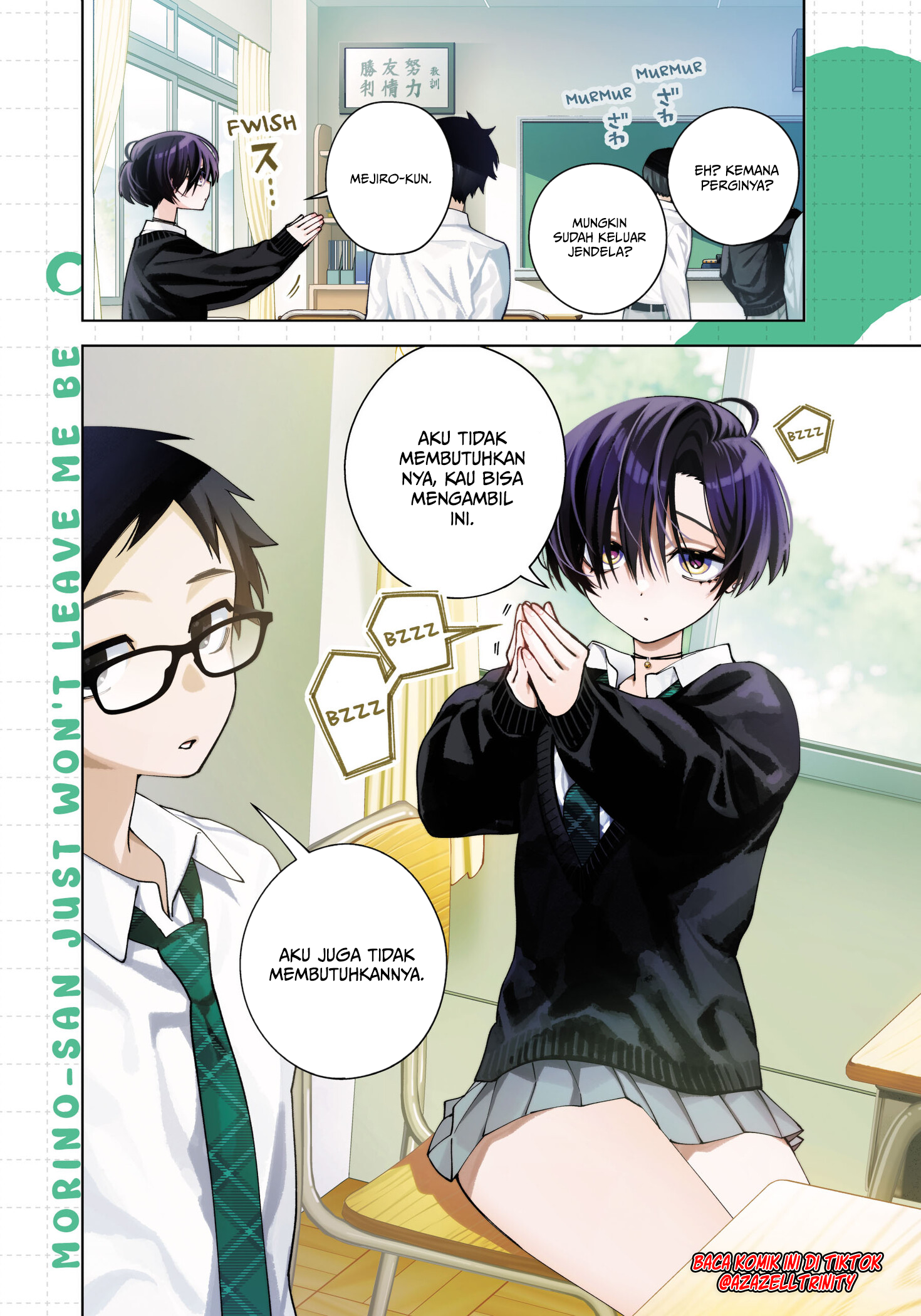Morino-san Darugaramu Chapter 1 Gambar 3