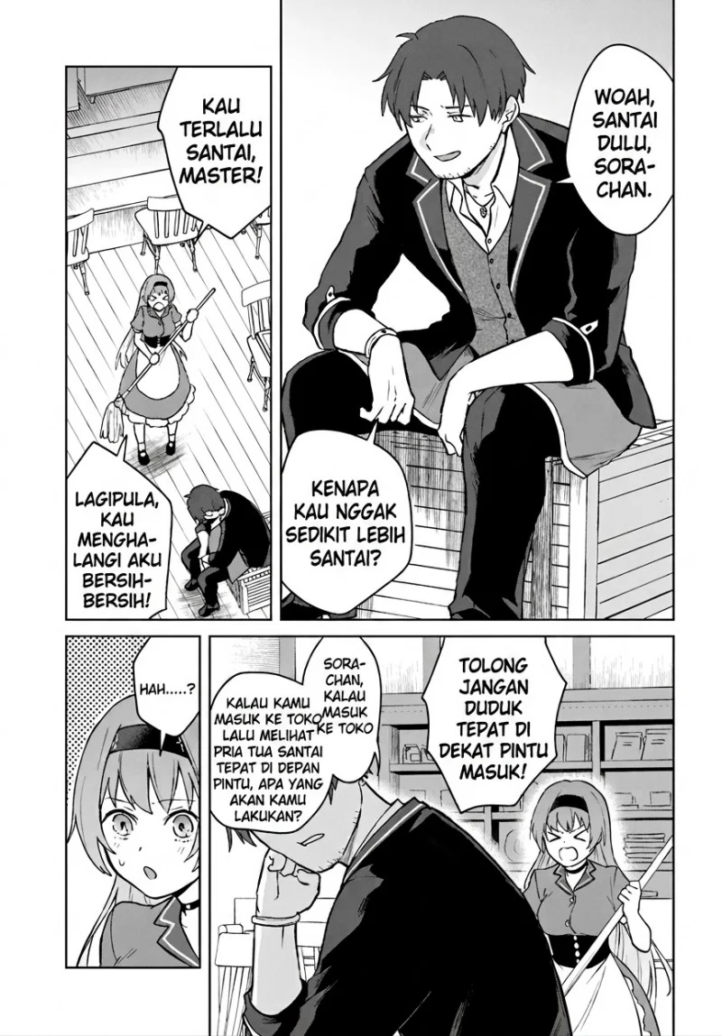 Moto Saikyou Boukensha no Rojiura Caffe Nonbiri Kaigyouroku Chapter 1 Gambar 5