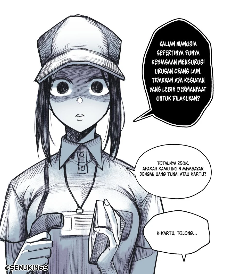 My Co-worker Is an Eldritch X! Chapter 1 Gambar 3