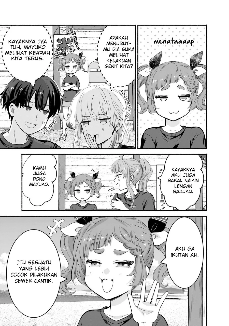 Nee, Mou Isso Tsukiacchau? Osananajimi no Bishoujo ni Tanomarete, Camo Kareshi Hajimemashita Chapter 34 Gambar 4