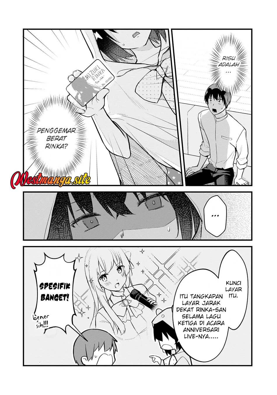 Netoge no Yome ga Ninki Idol datta Chapter 46 Gambar 3
