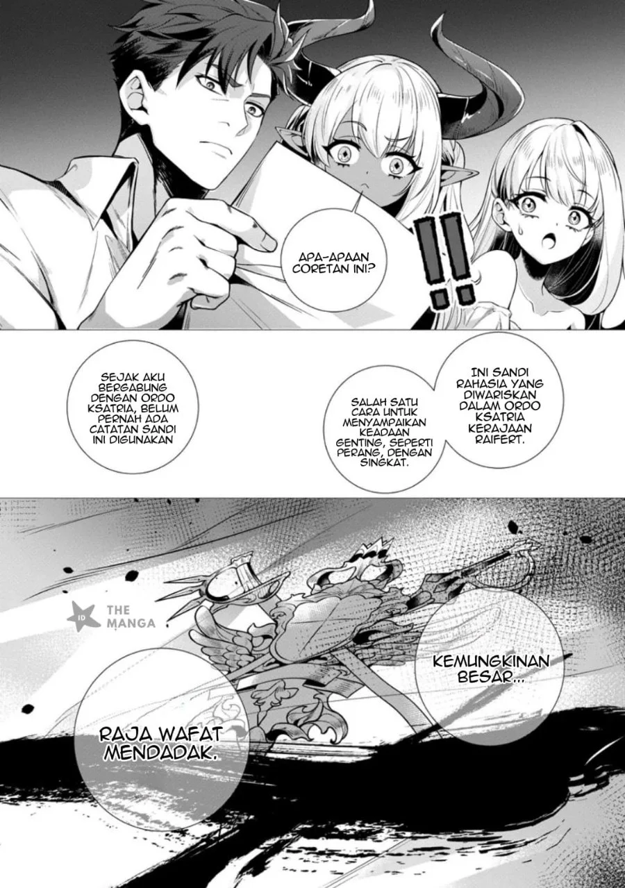 Netorare Tsuihousareta Saikyou Kishi Danchou No Ossan, Katainaka De Eiyuu Ni Matsuriagerareru Chapter 9.1 Gambar 3