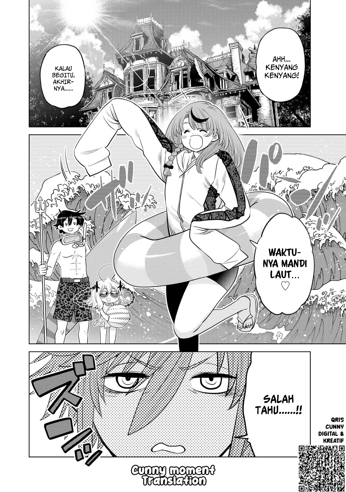 Ochikobore Datta Ani Ga Jitsuha Saikyou: Shijou Saikyou No Yuusha Wa Tensei-shi, Gakuen De Mujikaku Ni Musou Suru Chapter 37 Gambar 9