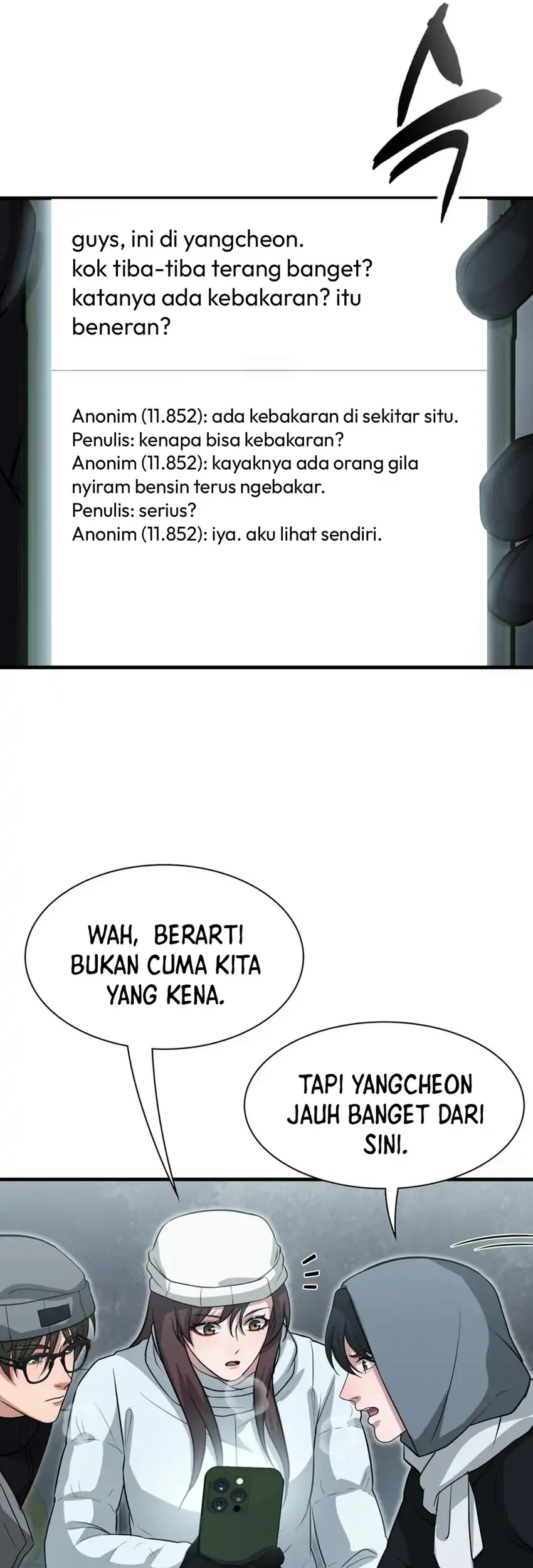 Office Worker in the Ice Age Apocalypse Chapter 47 Gambar 11