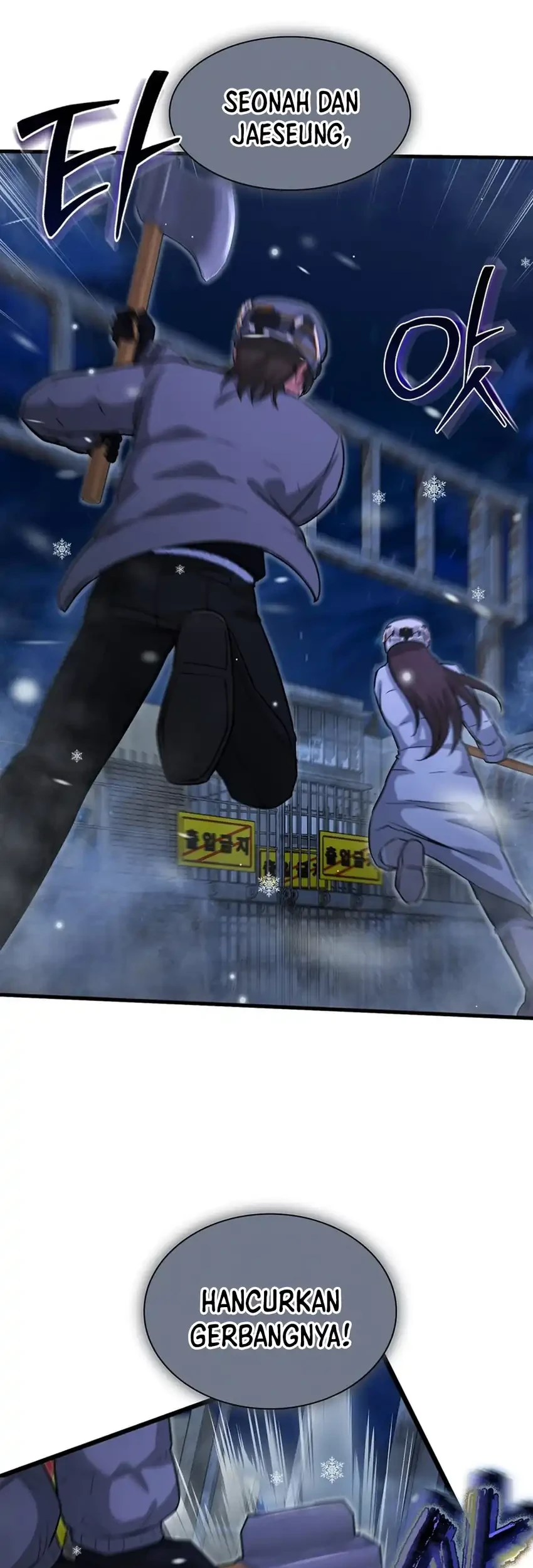 Office Worker in the Ice Age Apocalypse Chapter 48 Gambar 9
