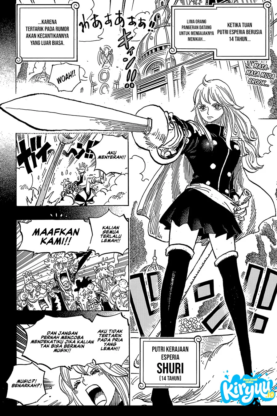 One Piece Chapter 1184 Gambar 3