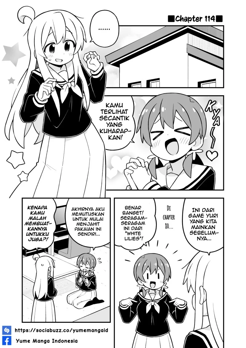 Onii-chan wa Oshimai Chapter 114 Gambar 3