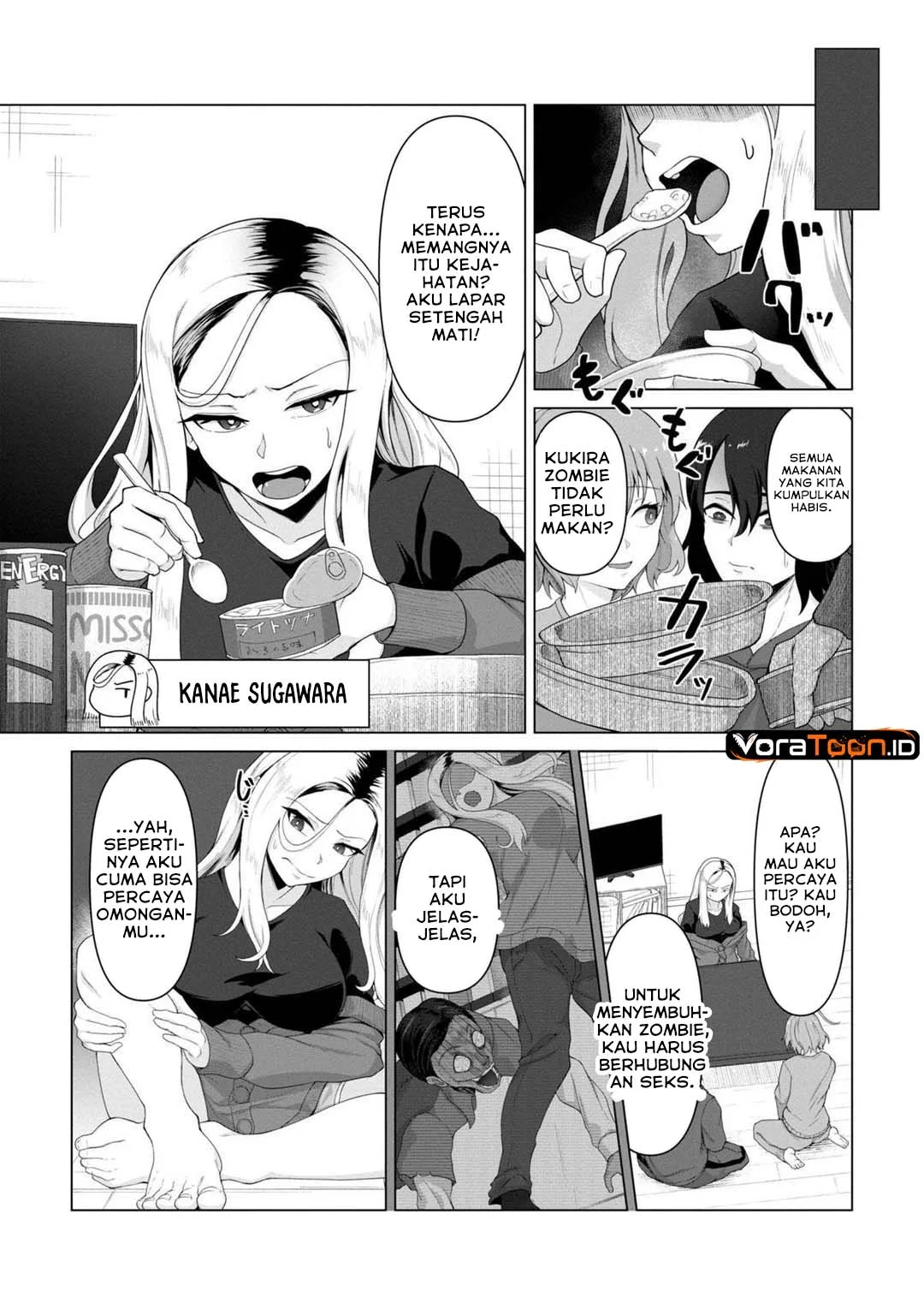 Ore no Vaccine dake ga Zombie shita Sekai wo Sukueru Chapter 4 Gambar 4