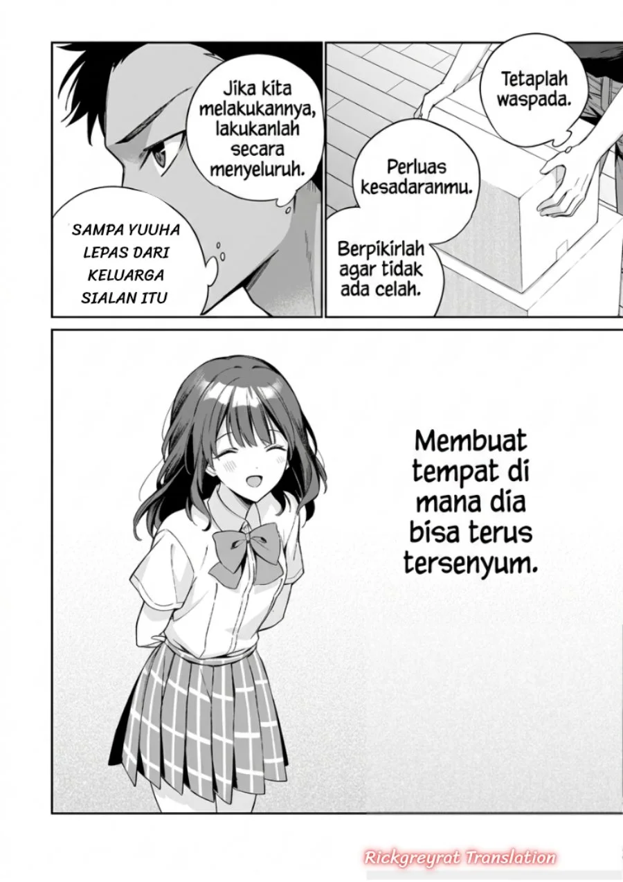 Ore wa Gimai ni Uso wo Tsuku ~Chi no Tsunaganai Imouto wo Ore ga Hikitoru Koto ni Shita~ Chapter 3.2 Gambar 5