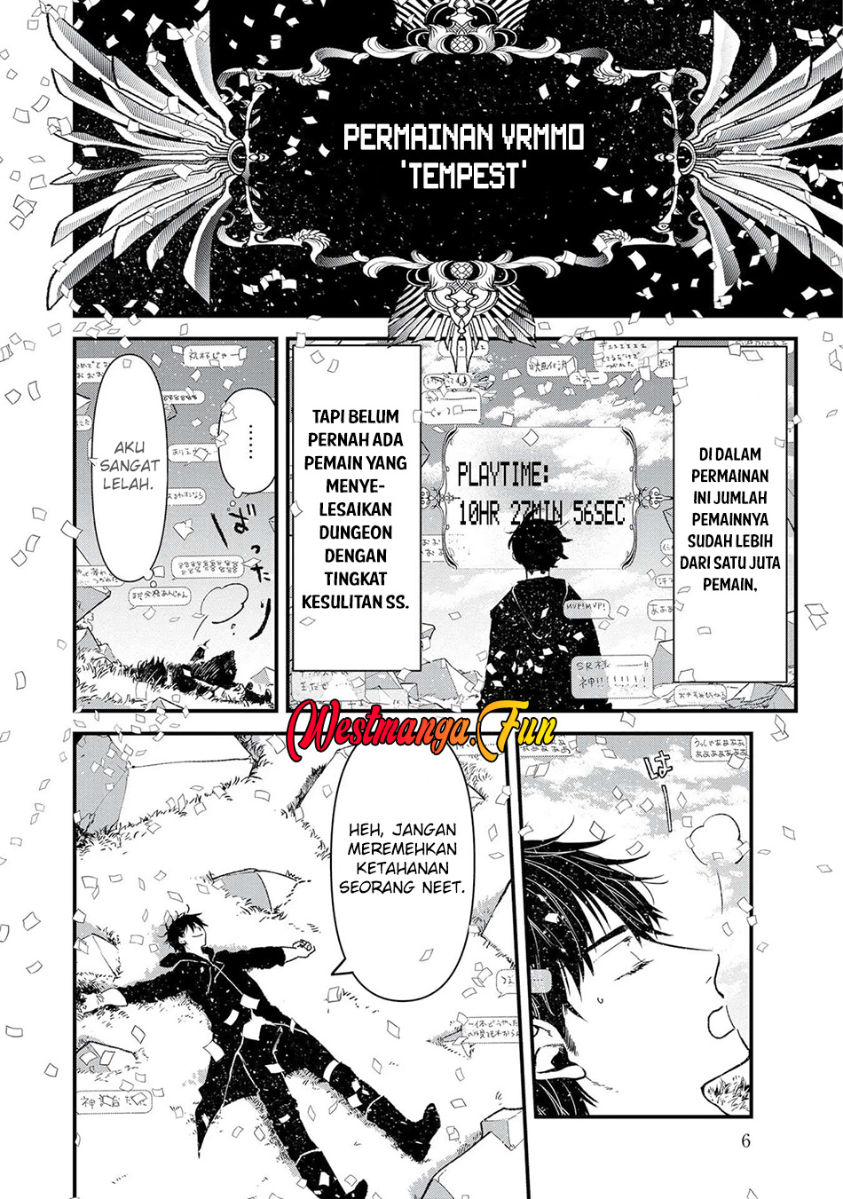 Ore, Yuusha janai desu kara. – VR Sekai no Chouten ni Kunrin Seshi Otoko. Tenseishi, Level 1 no Mushoku kara Restart suru Chapter 1 - Halaman 8