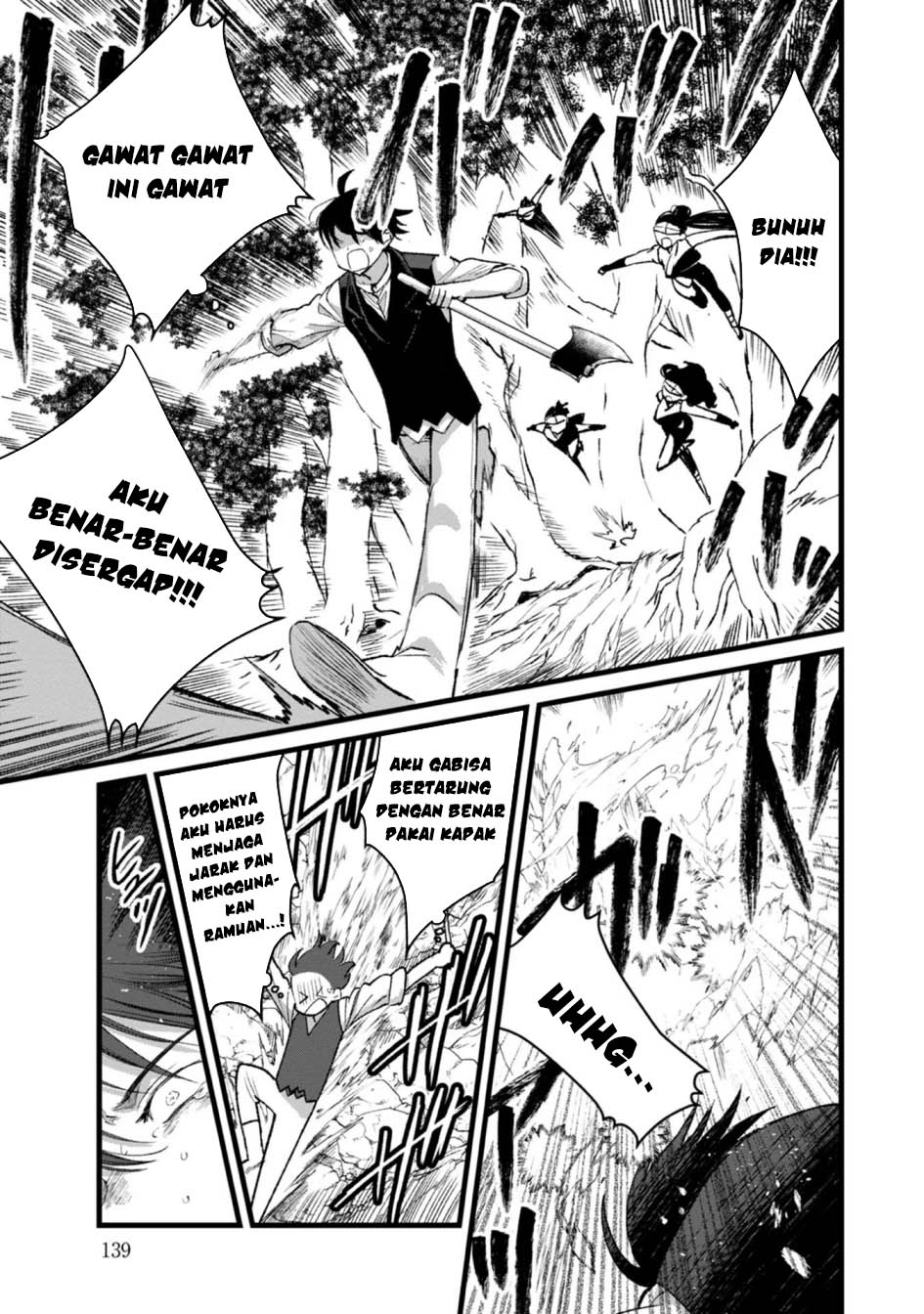 Ore, Yuusha janai desu kara. – VR Sekai no Chouten ni Kunrin Seshi Otoko. Tenseishi, Level 1 no Mushoku kara Restart suru Chapter 30 - Halaman 5