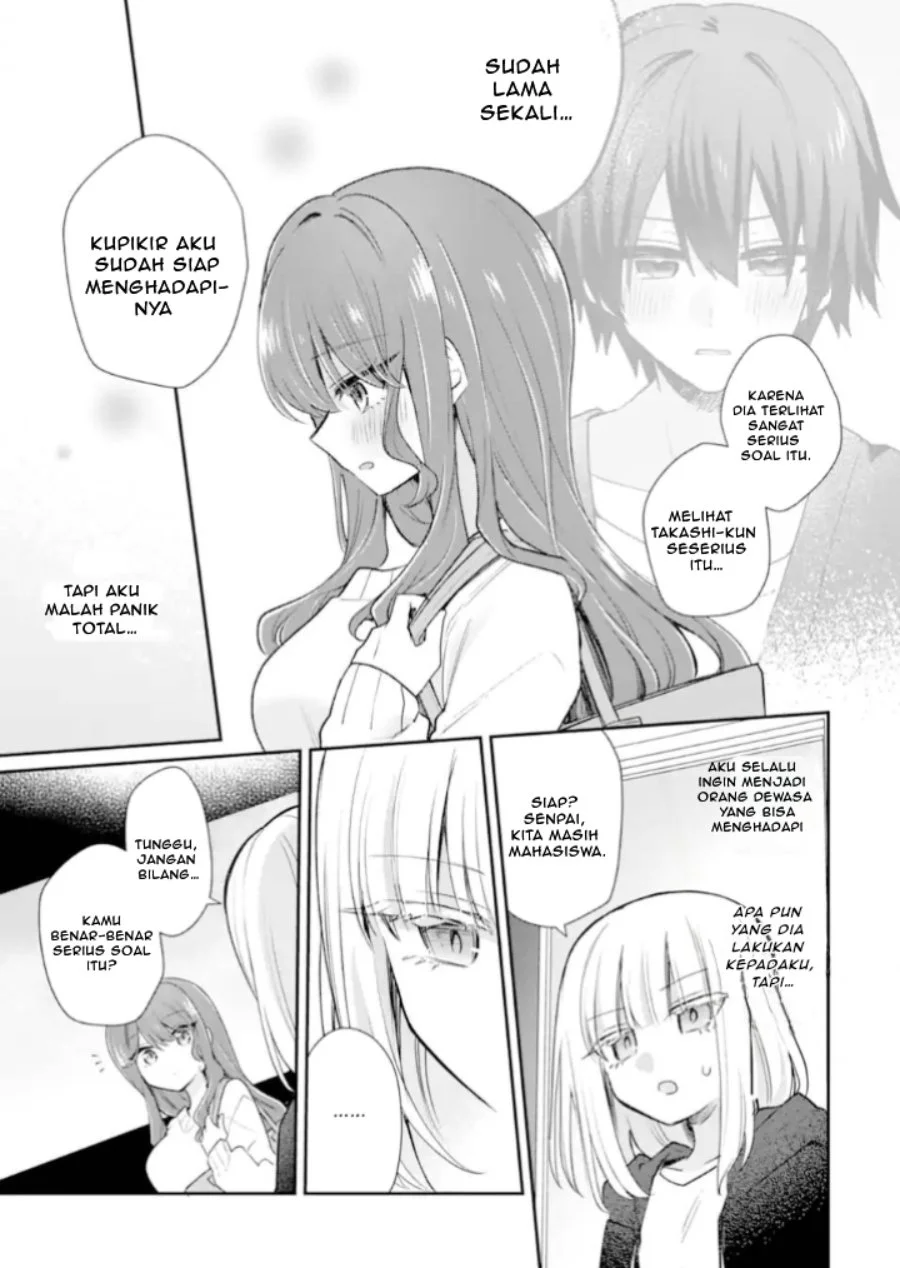 Osake to Senpai Kanojo to no Amaama Doukyo Lovecome wa Nijuusai ni Natte kara Chapter 7 Gambar 4