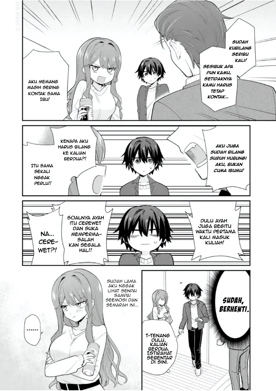 Osake to Senpai Kanojo to no Amaama Doukyo Lovecome wa Nijuusai ni Natte kara Chapter 8.1 Gambar 3