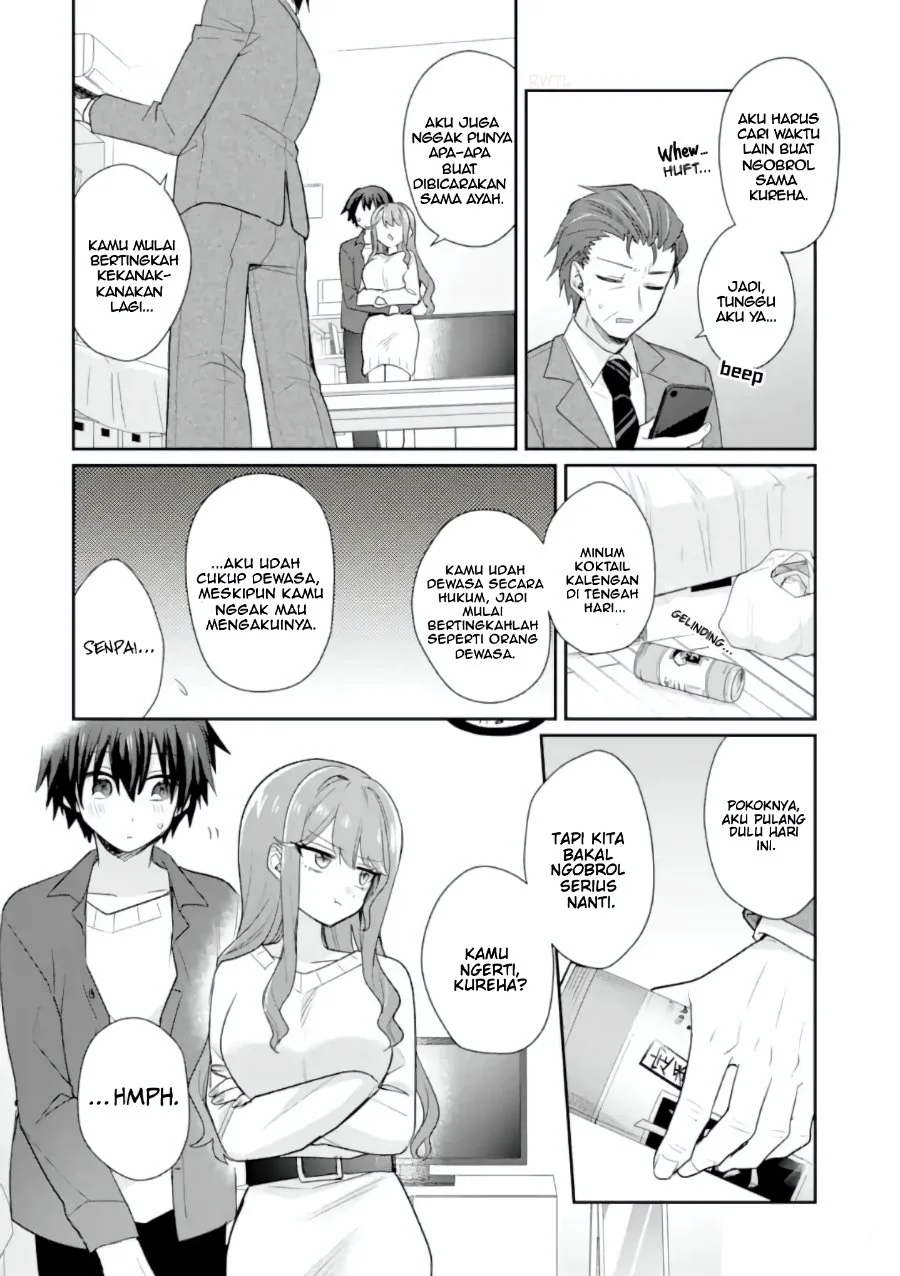 Osake to Senpai Kanojo to no Amaama Doukyo Lovecome wa Nijuusai ni Natte kara Chapter 8.2 Gambar 3