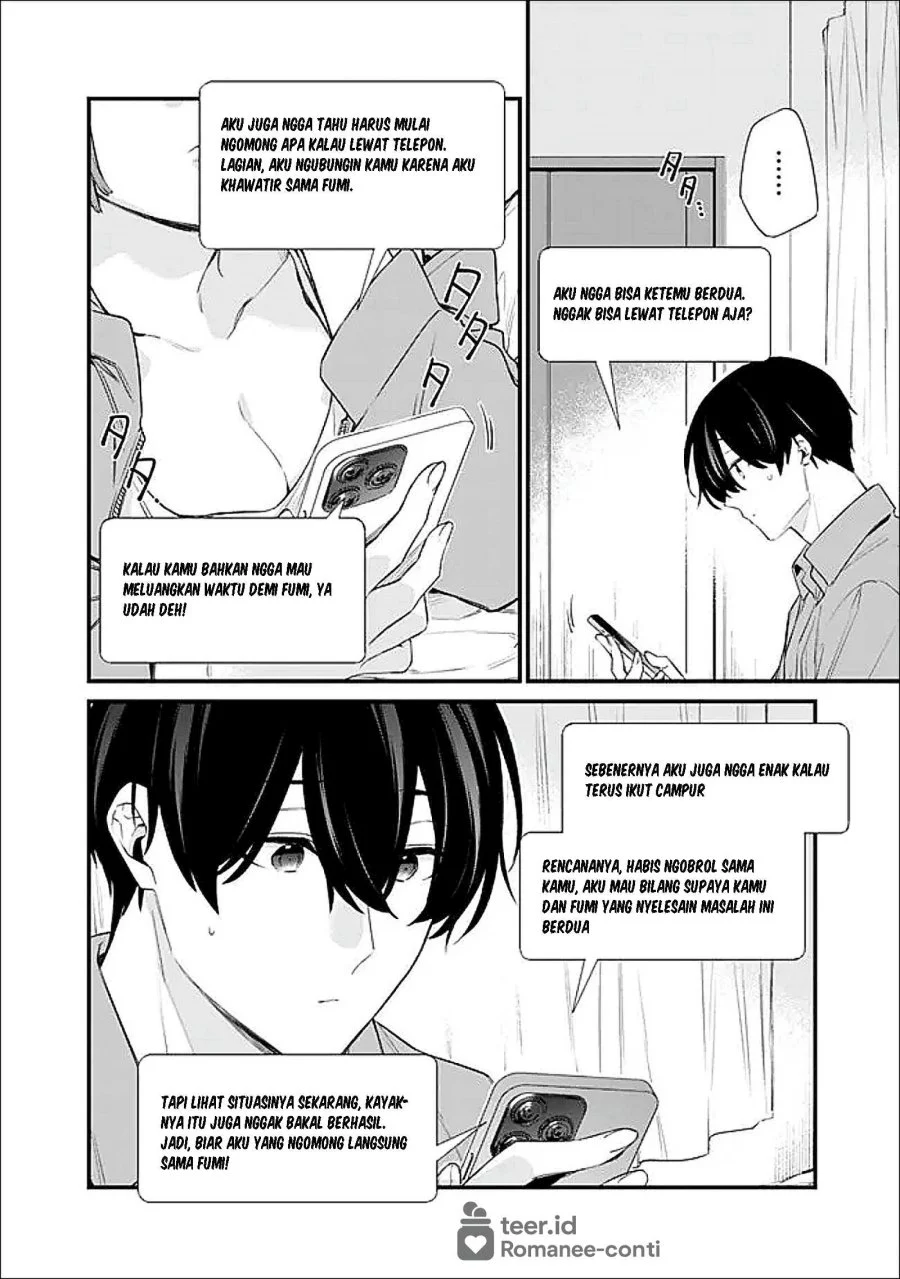 Osananajimi Kanojo no Morahara ga Hidoin de Zetsuen Sengen shite Yatta Chapter 48.2 Gambar 3