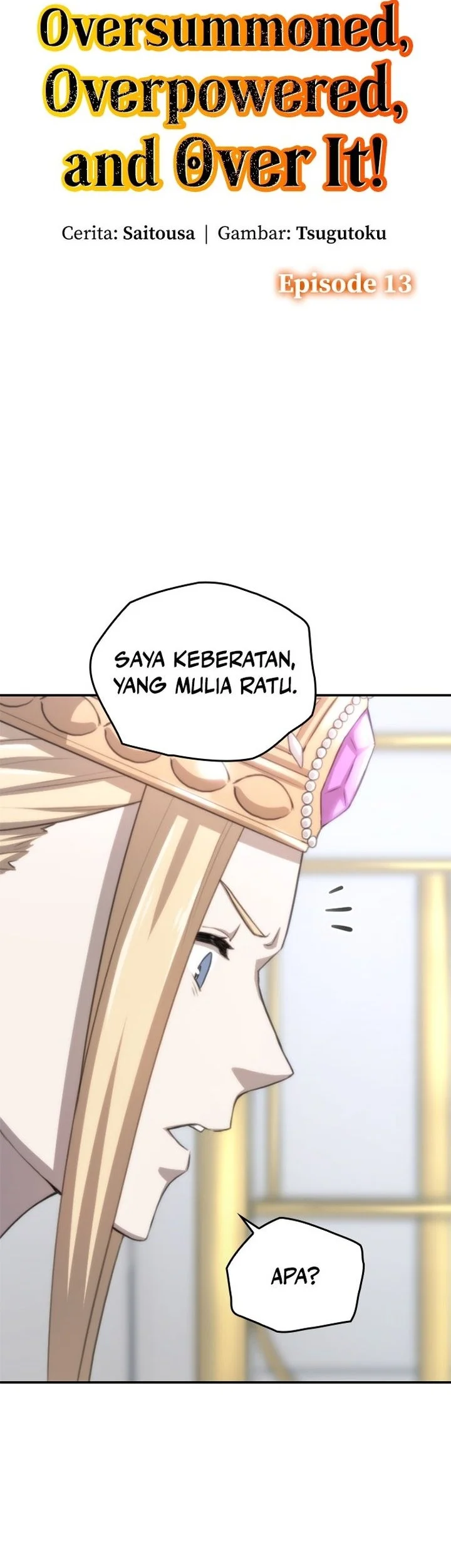 Oversummoned, Overpowered, and Over It! Chapter 13 Gambar 4