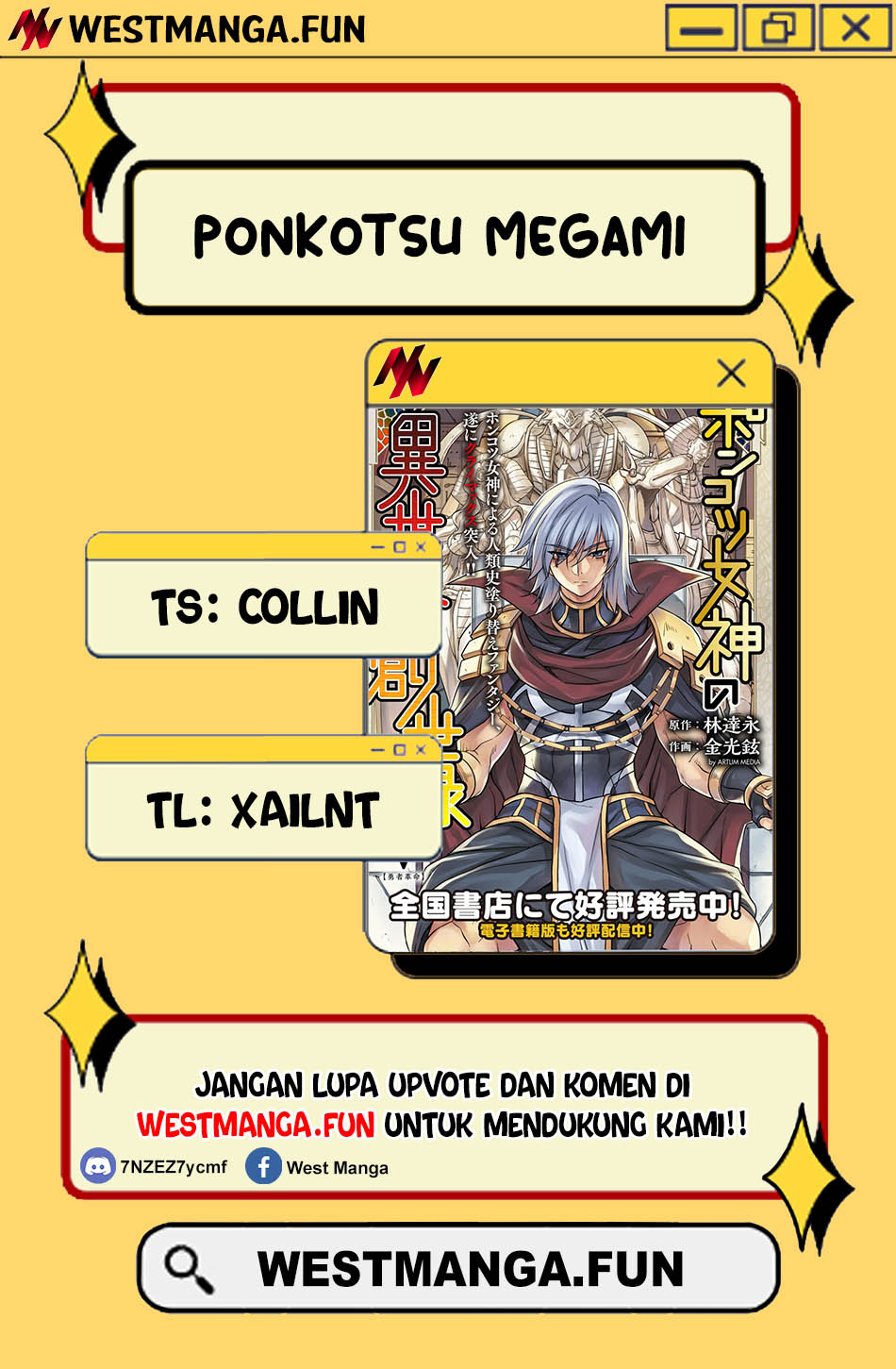 Ponkotsu megami no isekai sousei-roku Chapter 28 Gambar 4