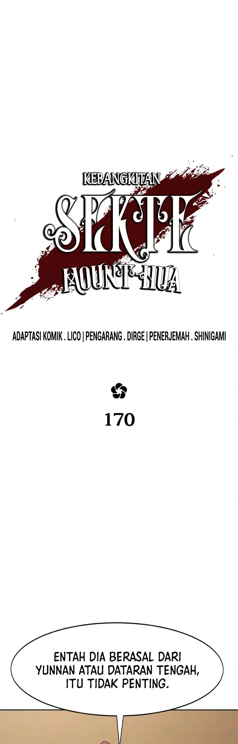 Return of the Flowery Mountain Sect Chapter 170 Gambar 8