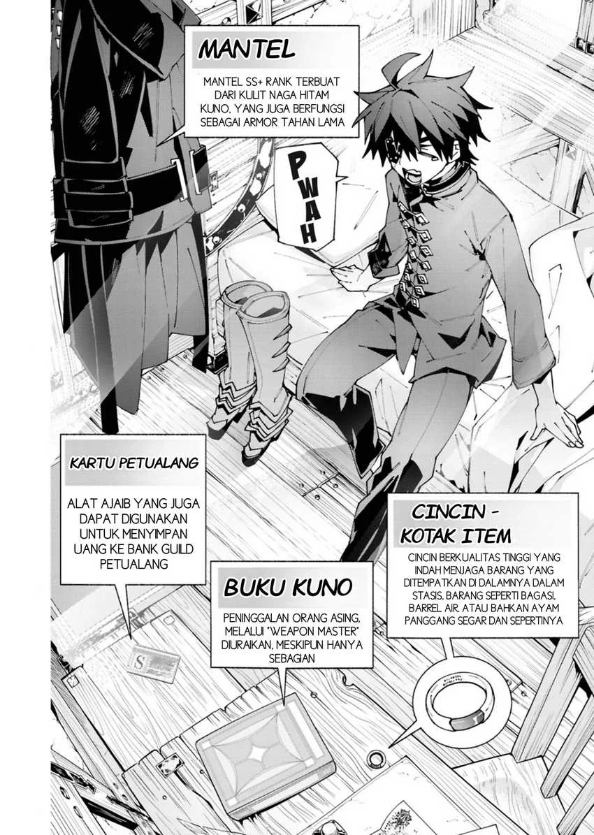 S-Class Boukensha ga Ayumu Michi ~Tsuihou Sareta Shounen wa Shin no Nouryoku “Buki Master” de Sekai Saikyou ni Itaru~ Chapter 3.1 Gambar 3