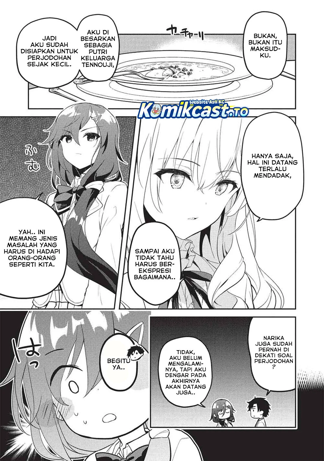 Saijo no Osewa ~Takane no Hana Darakena Meimon Kou de, Gakuin Ichi no Ojou-sama (Seikatsu Noryoku Kaimu) o Kagenagara Osewa suru Koto ni Narimashita~ Chapter 33 Gambar 3